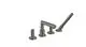 AXOR-HG-AXOR-Uno-4-Loch-Wannenrandarmatur-mit-Zerogriffen-Brushed-Black-Chrome-45444340 gallery number 1